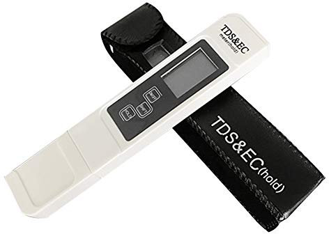 TDS EC Tester, misuratore digitale qualità acqua con alta precisione per piscine e acqua potabile