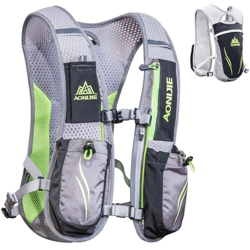 Azarxis Trinkrucksack 5L / 5.5L, Ultraleichter Laufrucksack, Trailrunning Rucksack, Hydrationspack für Laufen, Joggen, Wandern, Marathon