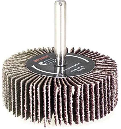 Amtech V0615 60 x 20mm 120 grit Abrasive Flap Wheel
