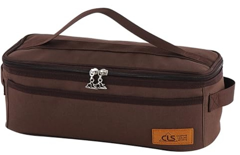 Outdoor Bestecktasche Camping Besteck Tasche Besteckbeutel mit Tragegriff | Besteckaufbewahrung Camping, Bestecktasche für Unterwegs, Tragbar Organizer Tasche für Picknick Essstäbchen Löffel Gabel
