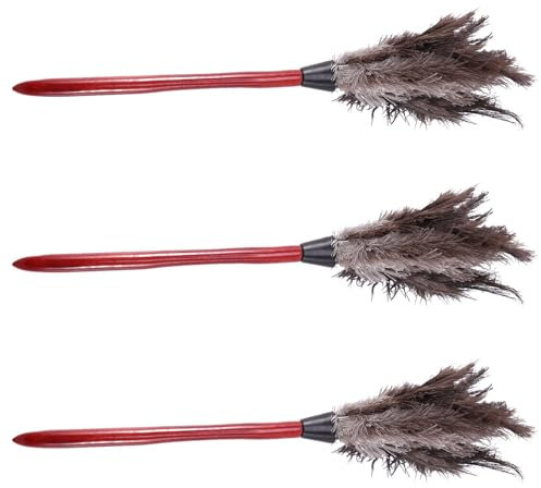 Plumero de plumas de avestruz para limpieza de avestruz, plumero de plumas de avestruz, plumero suave