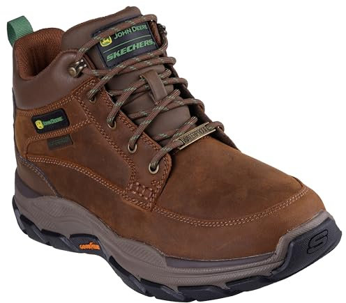 Skechers Herr X John Deere Respected Landin ankelstövel, Brun, 47.5 EU