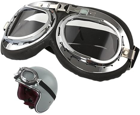 Missmisq Offroad-Brillen, Reitbrillen, Winddichte Pilotenbrille zum Motorradfahren, Motocross-Brille, Motorradbrille über Brille, Outdoor-Sportbrille für Männer, Frauen, Erwachsene