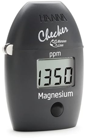 Hanna Instruments Magnesium Tester für Meerwasser - 5 ml, 64 Gramm - Wasserqualität prüfen in Meerwasseraquarien und Teichen - Aquarien- und Teichpflege, insbesondere für Meerwasserarten