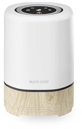 Maxi-Cosi Clean Purificateur d'Air 3-en-1 HEPA pour Bébé (H13), Anti-Allergie, Connected Home, Compatible Alexa et Assistant Google