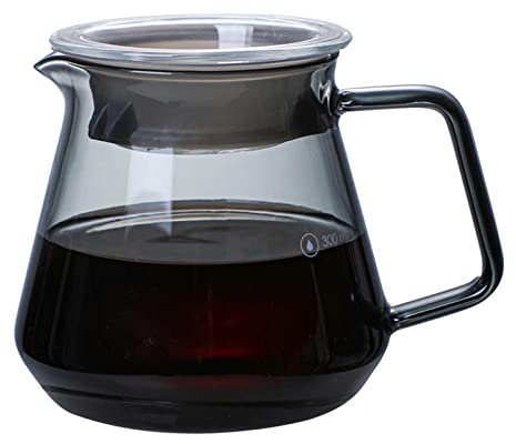 rockible Jarra de café Duradera para cafetera de Goteo, 300 ml