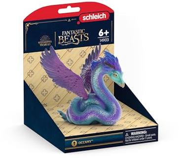 schleich HARRY POTTER Fantastic Beasts | Occamy 14903 | Lekfigur med rörliga vingar | dekoration eller samlarfigur | perfekt gåva för barn och samlare | lekfigur från 6 år | 13 x 15 x 12 cm