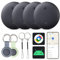 Reyke GPS Tracker Android, Air Smart Tag Compatible with Google Find My (Android Only), Schlüsselfinder for Keys, Luggage,Suitcase, Wallet, IP66 Waterproof, 4 Pack