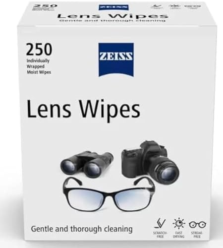 CARL ZEISS linsvåtservetter paket med 250 individuellt inslagna våtservetter