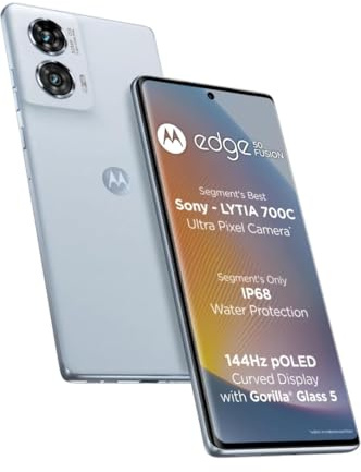 Motorola Edge 50 Fusion 5G (Marshmallow Blue, 12GB RAM, 256GB Storage)