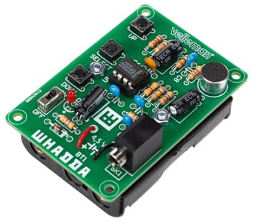 Whadda Kit de Soudure, changeur de Voix avec 4 Boutons pour contrôler Les Options de Distorsion et régler la Hauteur du Ton, Parfait pour Le Cosplay de Robot ou d'alien, Le théâtre et Les ateliers