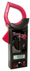 SQUADO Multimetro Digitale Pinza Amperometrica, Analizzatore di Circuiti, Misura Corrente AC, Volt, Ohm e Continuità