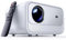 Mini Portable 4K Projector: 20000 Lumens WiFi Full HD 1080P Native Video Projector with Bluetooth and Android System Compatible with Smartphone, TV Stick, PS5, PC, HDMI