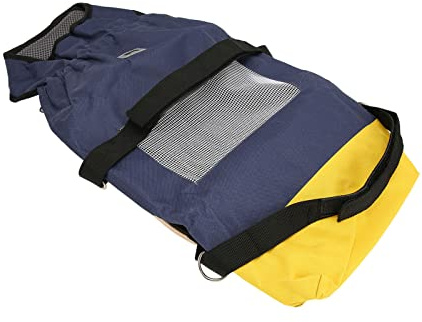 Alomejor Scooter per Cani Leggero per Sedia a Rotelle per Animali Domestici Paralizzati con Borsa da Traino per Cani in Tessuto Oxford, Cinghia Pettorale Regolabile, per di Piccola Taglia e Gatti (S