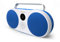 Polaroid P3 Music Player (Blue) - Retro-Futuristic Boombox Wireless Bluetooth Speaker Rechargeable with Dual Stereo Pairing