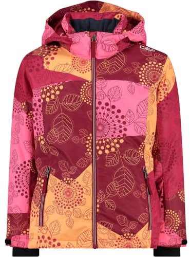 CMP Unisex barn Kid G huvjacka med tryckknappar skidjacka