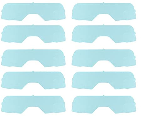 SEAFRONT 10 Pcs Welding Goggles Replacement Welding Goggles Protective Lens Welding Glasses Protective Lens Welding Replacement Lens