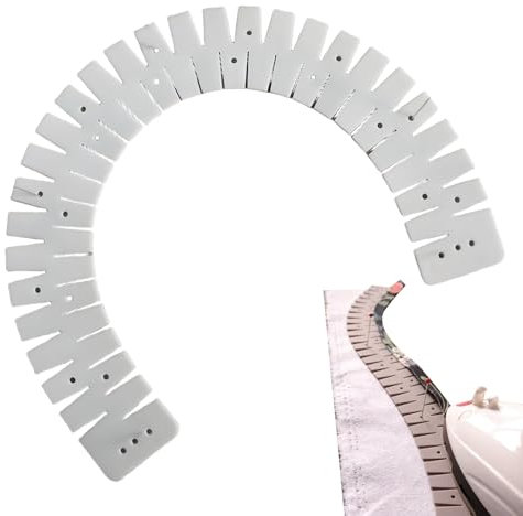 Heißsaum Lineal Zum Nähen, Hitzebeständiges Saumlineal | Silikonsaumhilfe Mit Kurvenskala Flexibel, Flexibles Silikon-Kurvenlineal Zum Säumen Von Hosenstoff, Bügel Lineal Für Stoffe