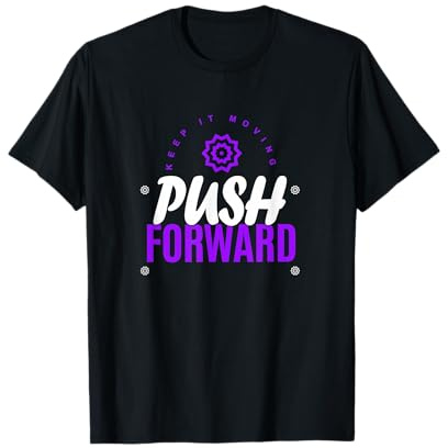 Purple Forward We Go Purple Graphic Camiseta