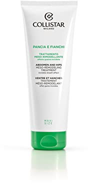Collistar Abdomen y Caderas Tratamiento Meso-Remodelante, Efecto Faja Invisible con Acción Calor/Frío, Apto para Todo Tipo de Piel, Incluso las Sensibles, 250 ml