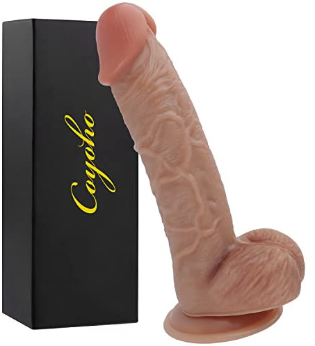 Consoladores.. para mujer Dildo 18 Cm,Juguetes Sexuales Eróticos Pareja Pene Realista Con Piel Dildo Realistas Silicona Ventosa Para Mujeres