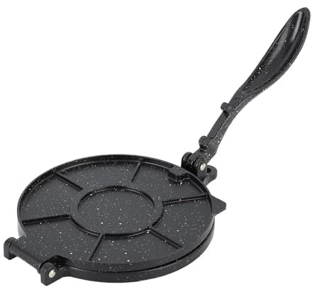Tortilla Press, Tortilla Maker, Dough Press, Flour Tortilla Press, Thickness Adjustable Seasoned Quesadilla, Roti and Pataconera Maker, Heavy Duty Tortillera Pataconera for Flour