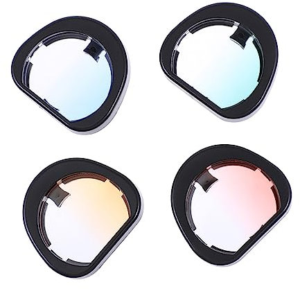 QUMIIRITY 4pezzi Filtri Graduati Colorati Per Obiettivi Fotocamera Per Mini Accessori Fotografici Leggeri e Portatili Facili Da Installare e Compatibili Aggiungi Stile Alle Tue Foto
