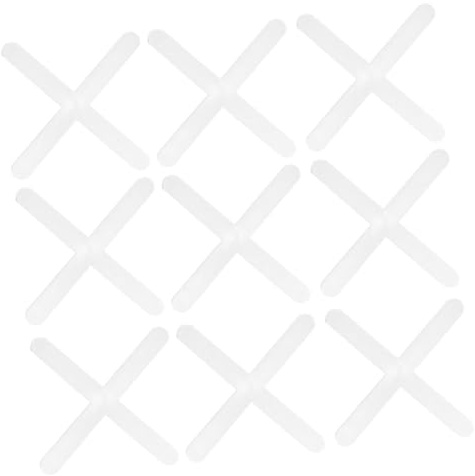 OSALADI 1000pcs Tile Leveling Cross Spacers for Ceramic Floor Installation Pe Material Easy to Use Grout Tools for Precise Tile Positioning and Alignment