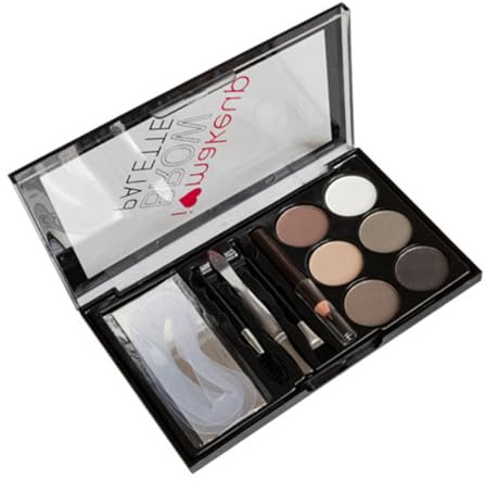 KAILIKETIY Augenbrauenpuder Für Formung Und Verschönerung Make-up-tools Für Mädchen Kompakt Und Leicht Geeignet Für Augenbrauen-make-up Lidschatten Und Gesichtsschatten
