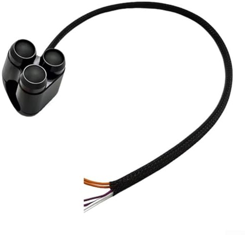 Drei Tasten Motorrad Lenker Schalter Controller für Blinker und Fernlicht Funktionen Passend für verschiedene Motorradtypen