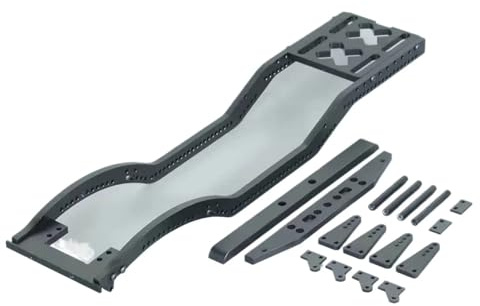 RC Car Toys For Axial For SCX10 D90 TF2 B5 1/10 Metal Chassis Set With Rails Shock Towers For Leaf For Spring Mounts – Upgrade RC Crawlers