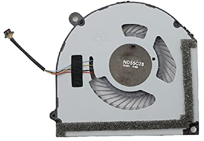 RTDPART Ventilador de CPU para Ordenador portátil para Lenovo IdeaPad Miix 510-12ISK Miix 510-12IKB Tablet 5F10M13933 ND55C28 80U1 Nuevo