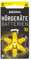 ABSINA Hearing Aid Batteries 10 Pack of 6 with Easy-Grip Protective Film - Hearing Aid Batteries 10 Zinc Air with 1.45 V - Type 10 Batteries Hearing Aid Yellow - PR70 ZL4 P10 Hearing Aid Batteries