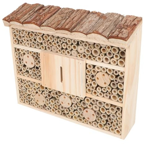 VANZACK Gartendekoration Aus Holz Insektenhaus-hüttenornament Schmetterlinge Hütte Für Gartenhof