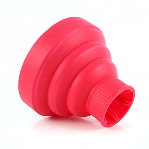 Diffuser Hair Dryer Attachment, 15 X 15 X 6 Cm, Care Silicone Folding Hair Dryer Diffuser for Most Hair Dryer Blowers, Makeup Styling