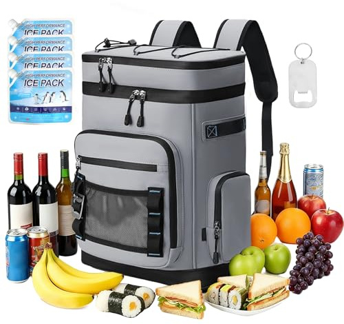 Kühlrucksack 30 Liter Isolierrucksack – Wasserdicht und Auslaufsicher