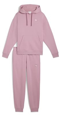 PUMA Damen Loungewear Sweat Suit Comfort Fl Cl Strickanzüge, Poised Pink, XL EU