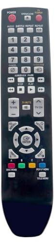 AK59-00104K Télécommande universelle compatible avec lecteur DVD Blu-ray Samsung BD-P4600