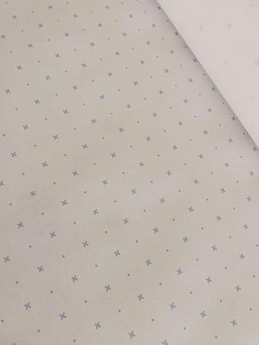 Spot & Cross Sewing Pattern Paper or Plain Pattern Cutting Paper 91cm (36) or 122cm (48) Width - Folded (Spot & Cross, 122cm (48) x 3m)