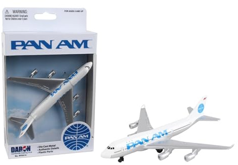 Daron Planes Pan Am Single Plane (RT0314), White