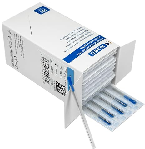 Agopuntura e puntura secca sterile 0,30x40mm | 300 Unità | Acciaio inox con tubo guida | Massima precisione e sicurezza