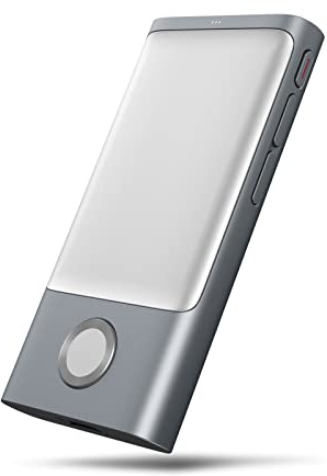 Cheerdots Bluetooth Presentation Clicker Wireless Presenter, Air Mouse with Red Light Presentation Remote for Mac, Windows, iPad OS and Android, Space Gray