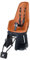 BOBIKE 8012200019 - Rücksitz ONE MAXI mit 1P&E-BD-System für Fahrräder mit 26”-29” Rädern mit Befestigung am Steuerrohr und Gepäckträger in der Farbe Schokoladenbraun