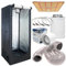Weedness Grow Box Set completo LED 45 Watt Basic 40 x 40 x 140 cm – Tenda da allevamento per interni