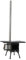 Poêle à bois pliable avec cheminée, hauteur réglable, 36 à 56 cm, réchaud de tente portable pour extérieur, barbecue et chauffage (acier inoxydable)