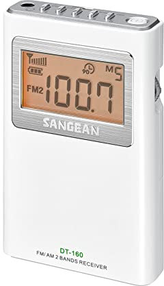 Sangean DT-160 White (Pocket 160)