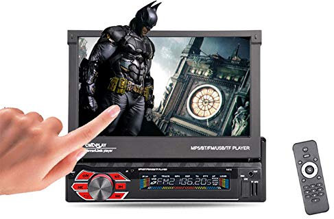 Boomboost Autoradio Bluetooth Lettore Multimediale per Auto Supporto per Lettore Musicale MP5 Ricevitore di Ingresso FM Aux USB 12V 1 DIN 9601S