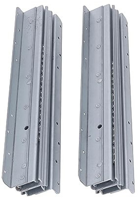 Pyhodi Ensemble de Glissières de Tiroir, Support de Charge de 120 Kg, Rail Coulissant D'armoire de 400 à 900 Mm, Glissières de Tiroir sous Le Plan, Glissières de Cuisine pour Poubelle