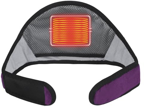 YJZQ Minerve Chauffe Nuque USB Cervicale Chauffante 5 Modes - Température Contrôle 40℃ à 54℃ et Temps réglable 15Min à 60Min Support de Cou Ajustable pour Aider Soigner Douleur Tour de Cou 64CM