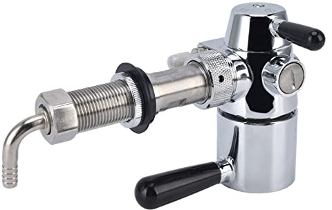ZDAGELD Riempitrice per Bottiglie di Birra a Contropressione, Strumento di Riempimento per Bottiglie di Vetro in Acciaio Inossidabile 304, Veloce Ed Efficiente per la Produzione di